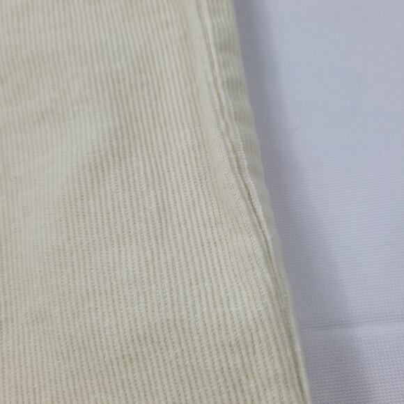 NWT St John's Bay Off-white Secretly Slender Bootcut Corduroy Jeans size 14 - Picture 14 of 16